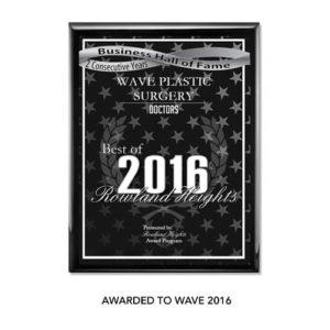 Wave Plastic Surgery 2016 RH Awards Program