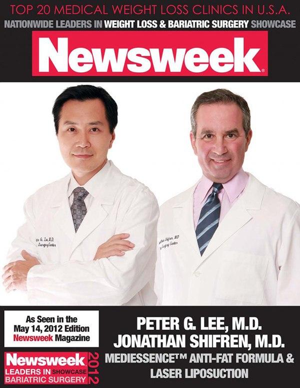 Dr Peter Lee and Johnathan Schifren in Newsweek 2012