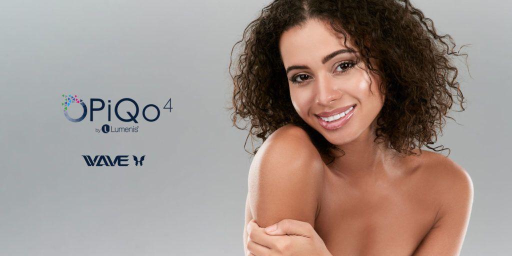 piq4 skincare product display