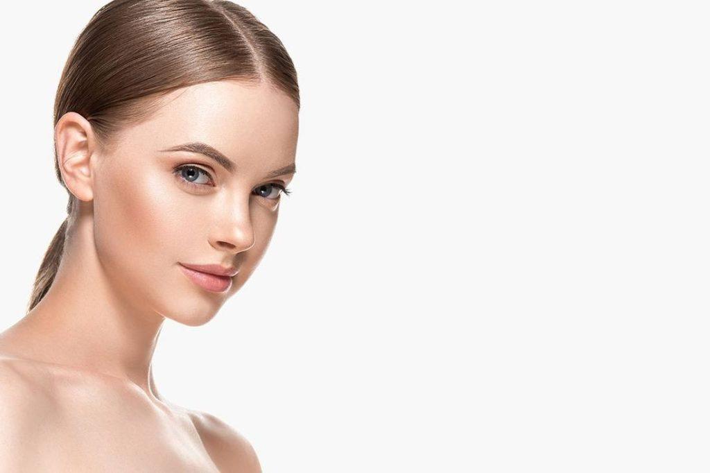 Non-Surgical caucasian girls face mobile 4 6