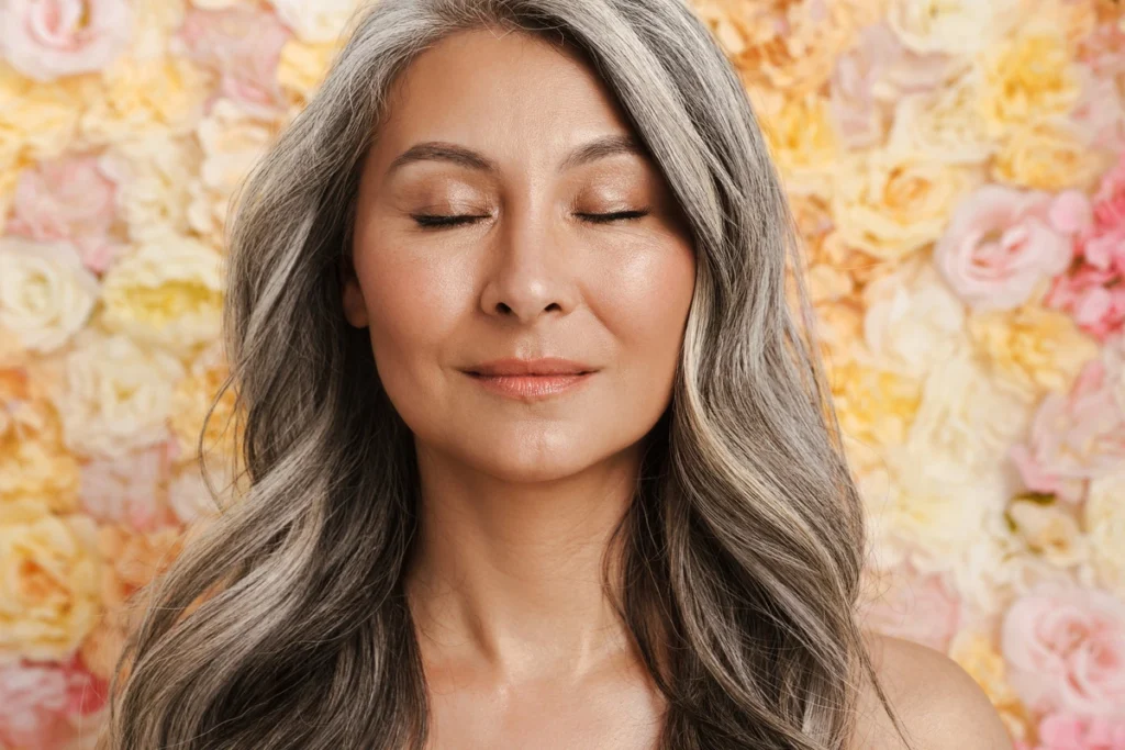 Comparison With Other Treatments - female with anti-aging treatment
