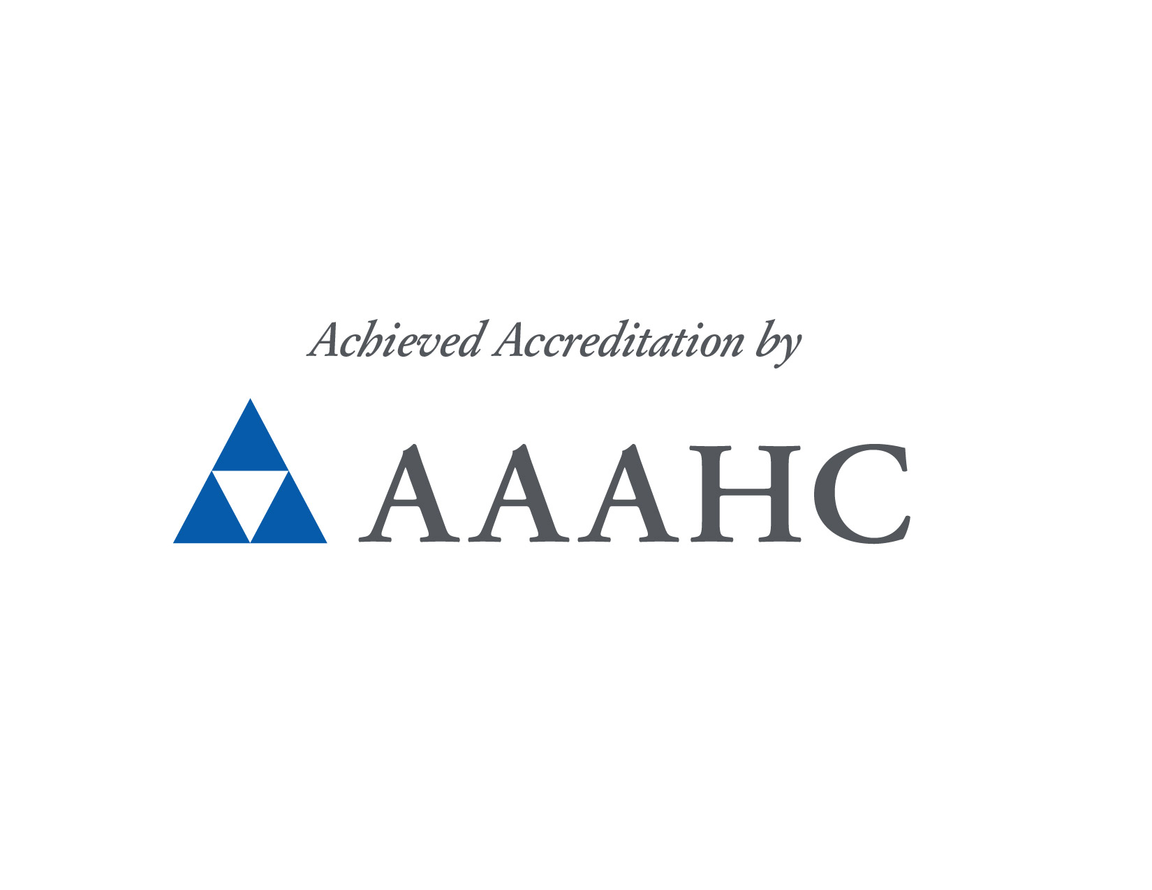 AAAHC certified badge